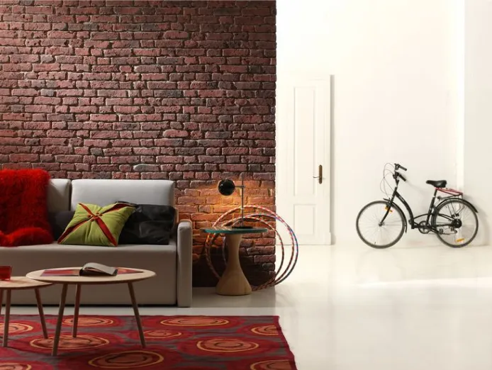 دیوار آجرنما در دکوراسیون داخلی