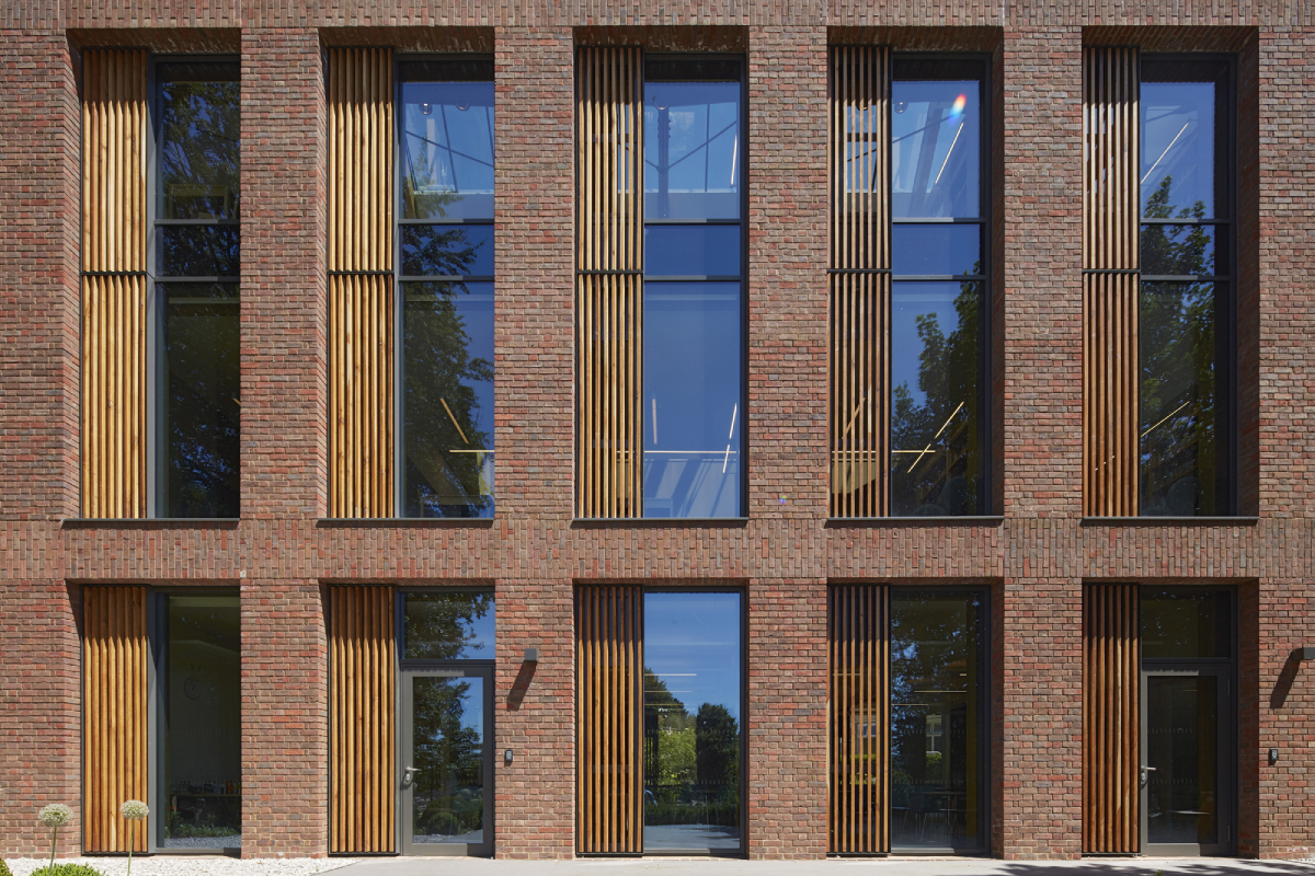 آجر انگلیسی در ساختمان های صنعتی